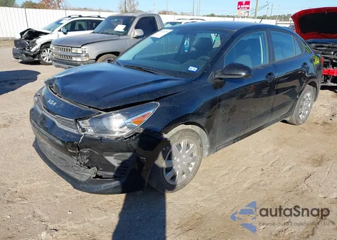 2023 Kia Rio Lx from USA, damaged, VIN 3KPA24AD8PE616098